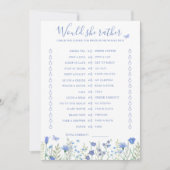 Zou ze liever een Vrijgezellenfeest spelkaart hebb Kaart (Voorkant)