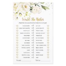 Zou ze liever een witte rozen Vrijgezellenfeest sp