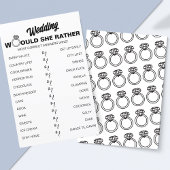 Zou ze liever? Game Fun Vrijgezellenfeest spel