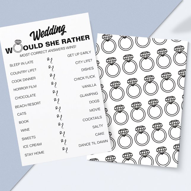 Zou ze liever? Game Fun Vrijgezellenfeest spel (Creator heeft geüpload)