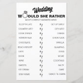 Zou ze liever? Game Fun Vrijgezellenfeest spel (Voorkant)