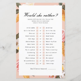 Zou ze liever het Vrijgezellenfeest spel opscheppe