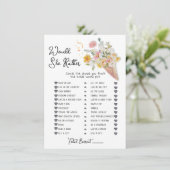 Zou ze liever het Vrijgezellenfeest spel opscheppe Kaart (Staand voorkant)