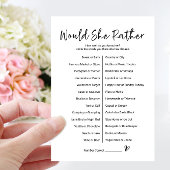 Zou ze liever Kaart spelen?