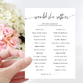 Zou ze liever Kaart spelen?