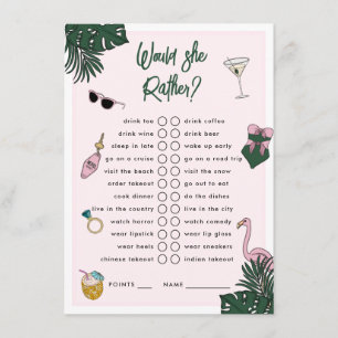 Zou ze liever met Retro Bachelorette resort? Informatiekaartje