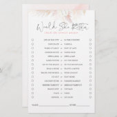 Zou ze liever Pampas Grass Bridal Game hebben? (Voorkant / Achterkant)