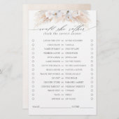 Zou ze liever Pampas Grass Vrijgezellenfeest Game  (Voorkant / Achterkant)