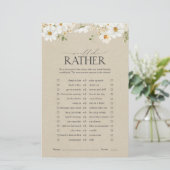 Zou ze liever rustieke Daisy Vrijgezellenfeest spe (Staand voorkant)