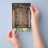 Zou ze liever rustieke Safari Shower Game Kaart (Hand)