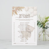 Zou ze liever Teddy Bear Baby shower Game hebben? (Staand voorkant)