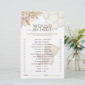 Zou ze liever Teddy Bear Baby shower Game hebben? (Staand voorkant)