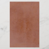 Zou ze liever Terracotta Floral Bridal Game willen (Achterkant)