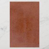 Zou ze liever Terracotta Floral Bridal Game willen (Achterkant)