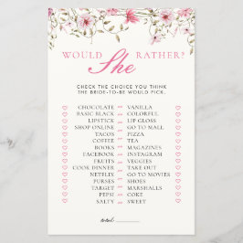 Zou ze liever vlinders bloemig Vrijgezellenfeest