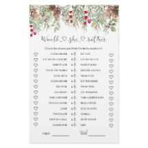 Zou ze liever Vrijgezellenfeest gamen, winterpine?