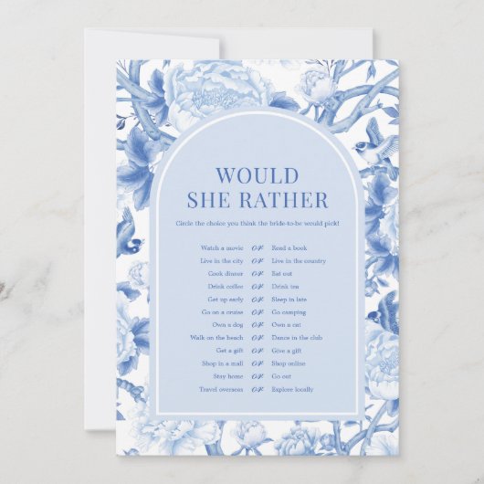 Zou ze liever Vrijgezellenfeest Kaart (Voorkant)