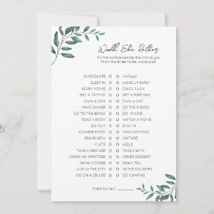 Zou ze liever Vrijgezellenfeest spelen? Feestdagenkaart