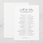 Zou ze liever Vrijgezellenfeest spelen? Feestdagenkaart (Voorkant / Achterkant)