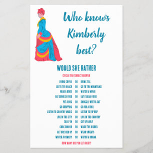 Zou ze liever Vrijgezellenfeest spelen? Flyer