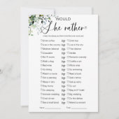 Zou ze liever Vrijgezellenfeest spelen? Kaart (Voorkant)