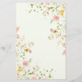 Zou ze liever wilde wilde bloemen in het wild spel (Achterkant)