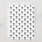 Zou zij liever bruidsfeest spelkaart met strik kaart (Achterkant)