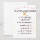 Zou zij liever...? kaart (Voorkant / Achterkant)