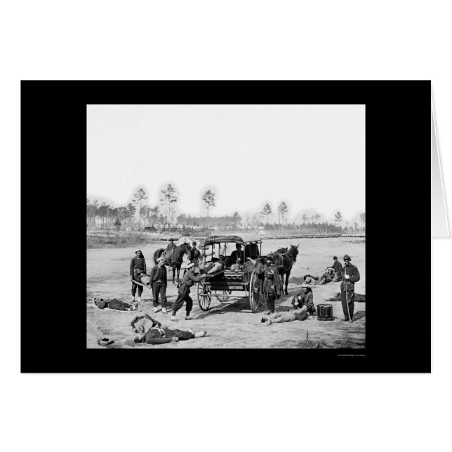 Zouave Ambulance Crew 1863 (Voorkant Horizontaal)