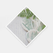 Zoudedeboomversieringen op  letters servet (Hoek)