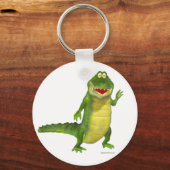 Zouden de Krokodille Keyring Sleutelhanger (Voorkant)