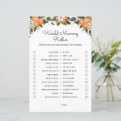 Zouden Kaarten van Baby showers met een manie  (Staand voorkant)