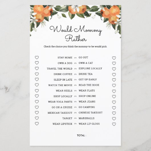 Zouden Kaarten van Baby showers met een manie  (Voorkant)