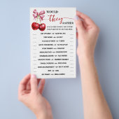 Zouden ze liever Cherry Coquette Shower Game Kaart (Hand)