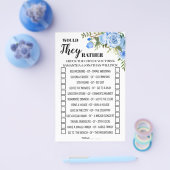 Zouden ze liever een spaanse douchespelkaart hebbe flyer (Enkel)