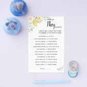 Zouden ze liever liemen en Rozen schoeisel Kaart? Flyer (Enkel)