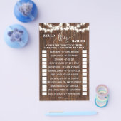 Zouden ze liever Westerne Vrijgezellenfeest gamen  Flyer (Enkel)