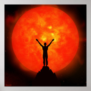 Zouding aan de zon poster