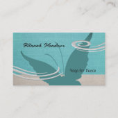 Zouding Beach Meditation Healer Visitekaartje (Voorkant)