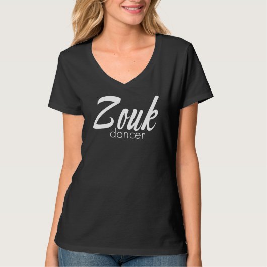 Zouk Dancer T-shirt (Voorkant)