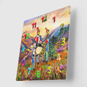 Zourna Dawola Acrylic Wall klok (Hoek)