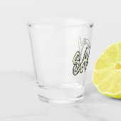 Zout AF Logo Shot Glas (Links)