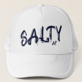 "Zout AF" logo Trucker Pet (Voorkant)