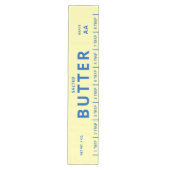Zout Boter Label Boter Feest Gele Boter  Medium Tafelloper (Voorkant)