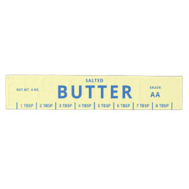 Zout Boter Label Boter Feest Gele Boter  Medium Tafelloper