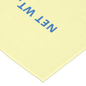 Zout Boter Label Boter Feest Gele Boter  Medium Tafelloper (Hoek)