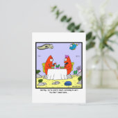 Zout: Cartoon Briefkaart (Staand voorkant)