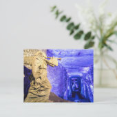 Zout Cathedral Angel Briefkaart (Staand voorkant)