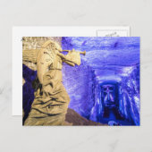 Zout Cathedral Angel Briefkaart (Voorkant / Achterkant)