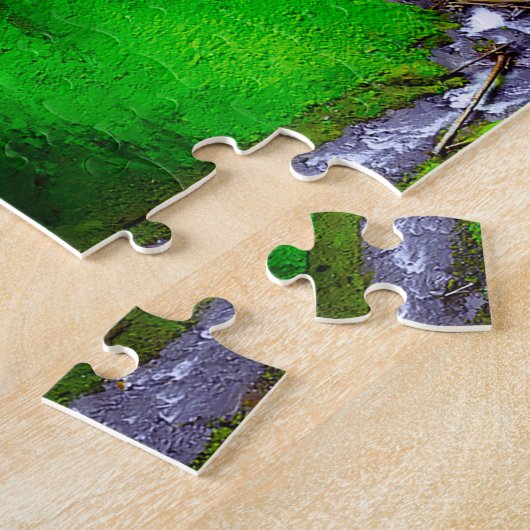 Zout Creek Herfst Oregon. Legpuzzel (Zijkant)